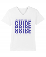 Guide Tricou mânecă scurtă guler V Bărbat Presenter