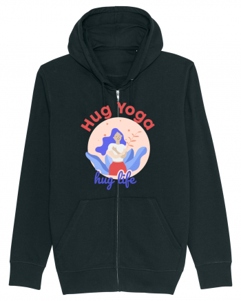 Hug Yoga Hug Life Black