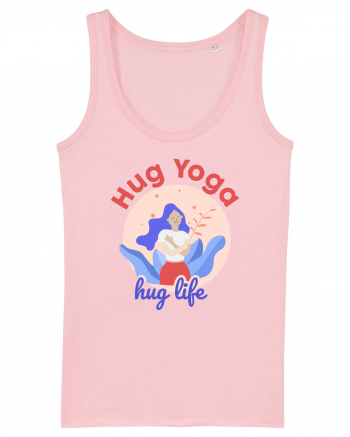 Hug Yoga Hug Life Cotton Pink