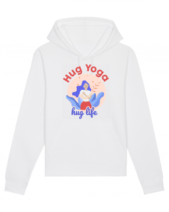 Hug Yoga Hug Life White