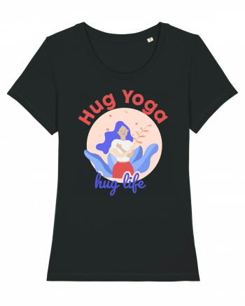 Hug Yoga Hug Life Black