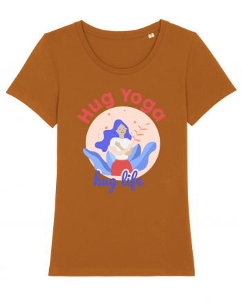 Hug Yoga Hug Life Roasted Orange