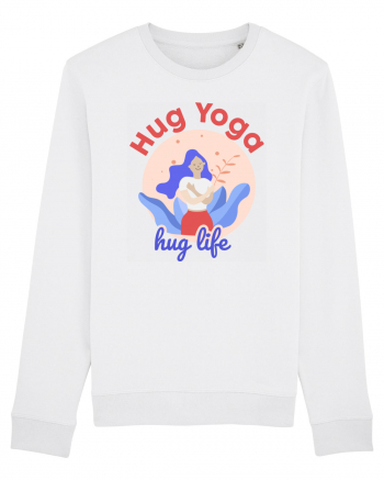 Hug Yoga Hug Life White