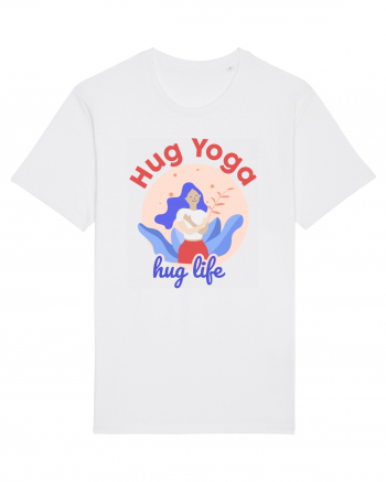 Hug Yoga Hug Life White