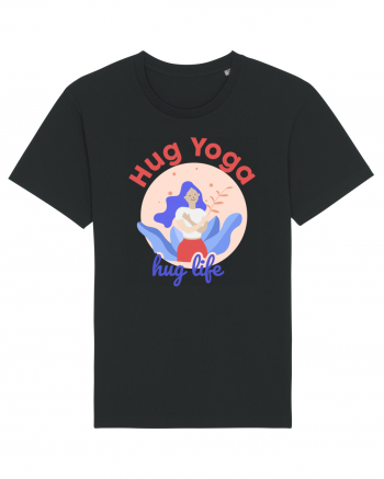 Hug Yoga Hug Life Black