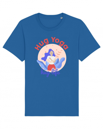 Hug Yoga Hug Life Royal Blue