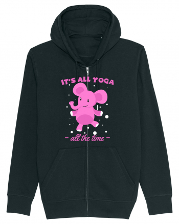 It's All Yoga All the Time Black