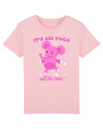 It's All Yoga All the Time Tricou mânecă scurtă  Copii Mini Creator