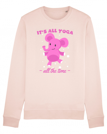 It's All Yoga All the Time Candy Pink