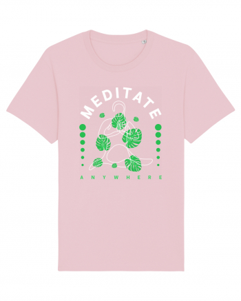 Meditate Anywhere Cotton Pink