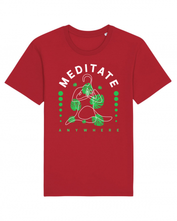 Meditate Anywhere Red