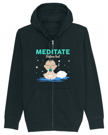 Meditate Before Bed Black