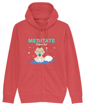 Meditate Before Bed Carmine Red