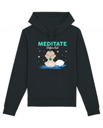 Meditate Before Bed Black