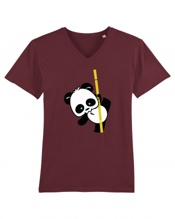 Panda Burgundy