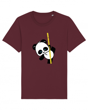 Panda Burgundy