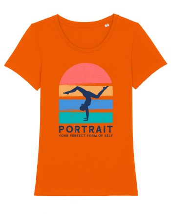 Portrait Your Perfect Form of Self Bright Orange