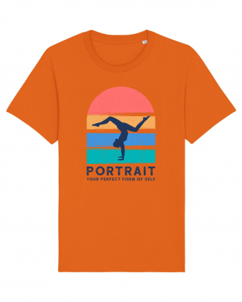 Portrait Your Perfect Form of Self Bright Orange