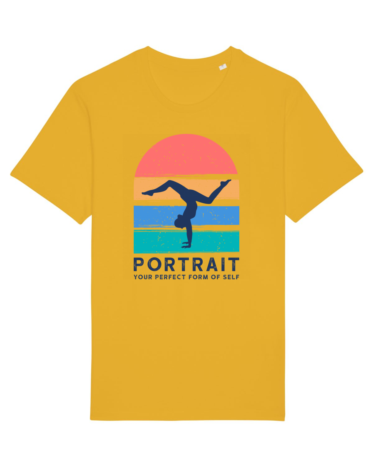 Tricou mânecă scurtă Unisex Rocker Spectra Yellow