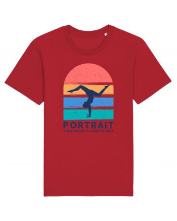 Portrait Your Perfect Form of Self Red