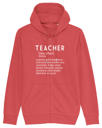 Teacher Carmine Red