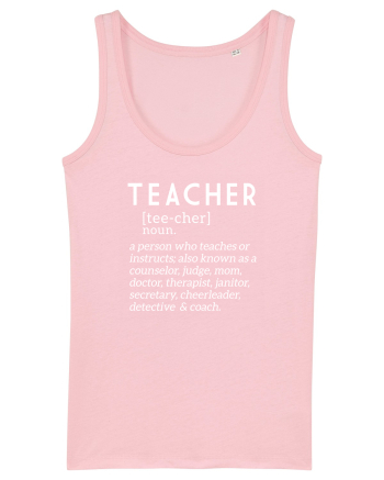 Teacher Cotton Pink