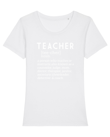 Teacher White