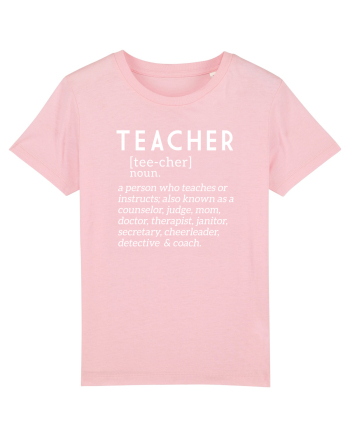 Teacher Cotton Pink