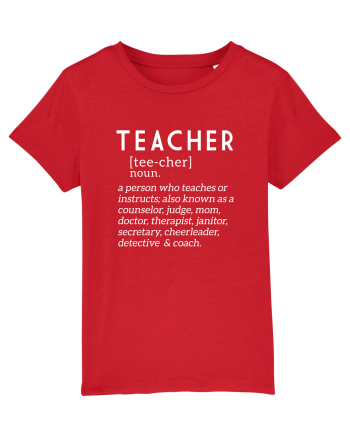 Teacher Red