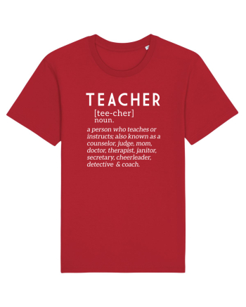 Teacher Red