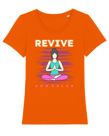 Revive and Relax Bright Orange