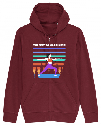 The Way to Happiness Burgundy