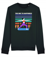 The Way to Happiness Bluză mânecă lungă Unisex Rise