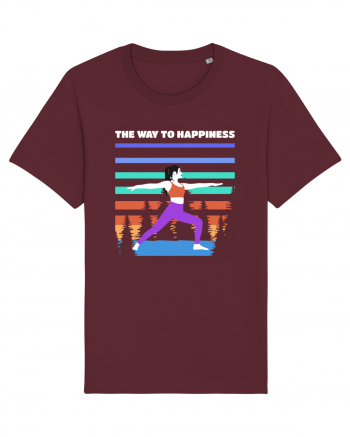 The Way to Happiness Burgundy