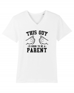 Parent Tricou mânecă scurtă guler V Bărbat Presenter