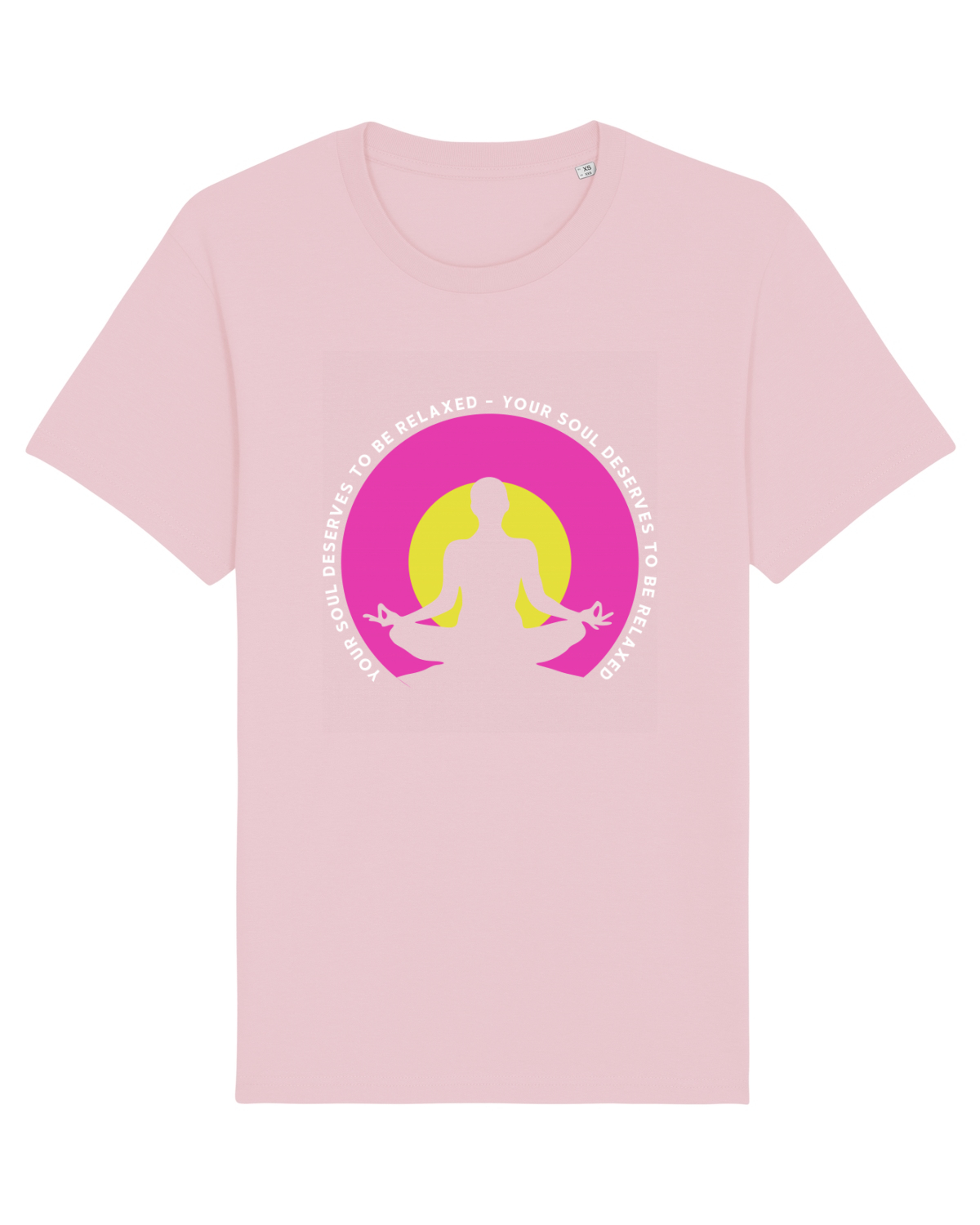 Tricou mânecă scurtă Unisex Rocker Cotton Pink