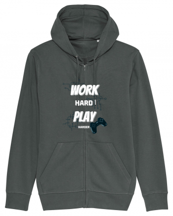 Work Hard Play Harder Anthracite