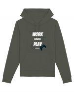 Work Hard Play Harder Hanorac Unisex Drummer