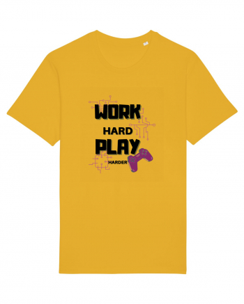 Work Hard Play Harder Spectra Yellow