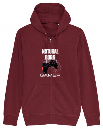 Natural Born Gamer Burgundy