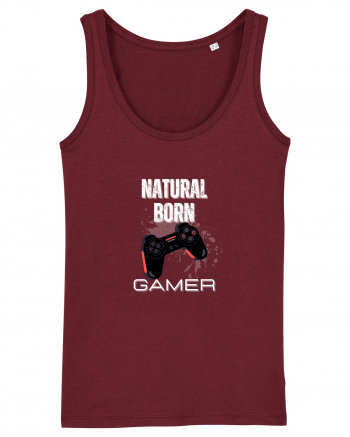 Natural Born Gamer Burgundy