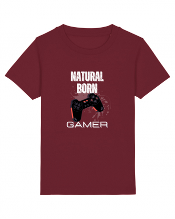 Natural Born Gamer Burgundy