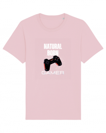 Natural Born Gamer Cotton Pink