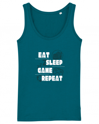 Eat Sleep Game Repeat Ocean Depth