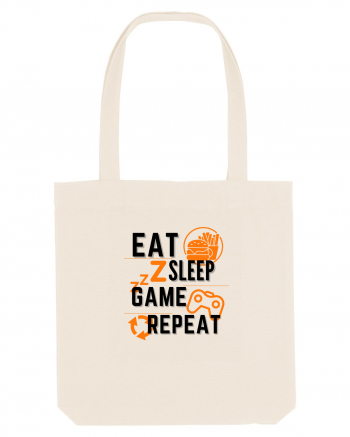 Eat Sleep Game Repeat Natural