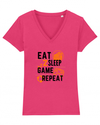 Eat Sleep Game Repeat Raspberry