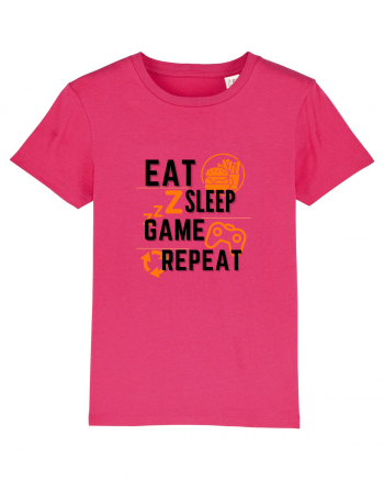 Eat Sleep Game Repeat Raspberry