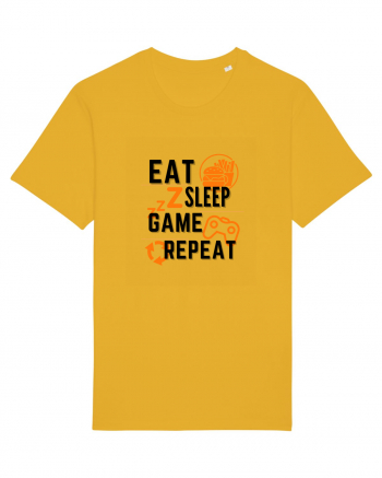 Eat Sleep Game Repeat Spectra Yellow