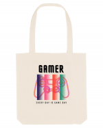 GAMER Every Day Is Game Day Sacoșă textilă