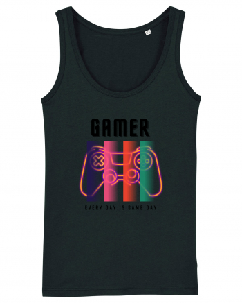 GAMER Every Day Is Game Day Black